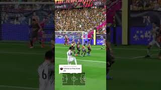 How To Score A Trivela Freekick In FIFA  FIFA 22 shorts [upl. by Flaherty]