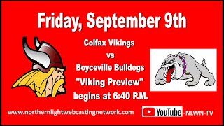 Colfax HS Football vs Boyceville [upl. by Ahsieken]