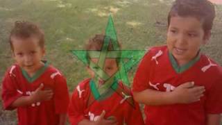 Children singing the national anthem of Morocco  L´hymne national du maroc [upl. by Pradeep]