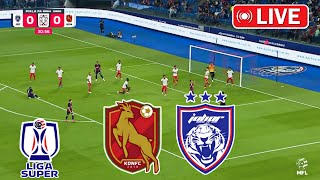 Johor Darul Tazim vs Kelantan United Live Football  Malaysia Super League 2024  Gameplay pes21 [upl. by Hsiri]