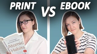 Ebook vs Physical Book Which Does Your 🧠 Prefer [upl. by Yaras659]