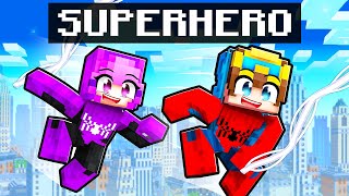 Playing as a SUPERHERO in Minecraft [upl. by Hasile282]