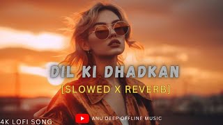 Dil Ki Dhadkan Slowed  Reverb  Mind Fresh Lofi Song Mind Relax Lofi Mashup  Anu Deep Tirkey [upl. by Nyra]