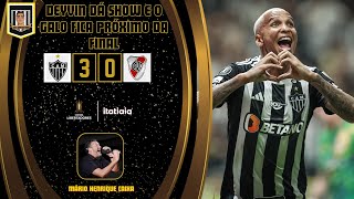 22102024  GALO 3x0 River Plate  Libertadores 2024  Narração do Caixa ITATIAIA [upl. by Blain]