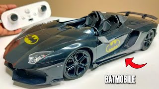 RC Fastest Lamborghini Centenario Batman Edition Car Unboxing amp Testing  Chatpat toy tv [upl. by Yesmar622]