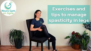 Exercises and tips to manage spasticity [upl. by Airat]