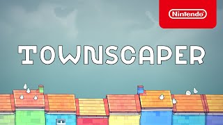 Townscaper  Launch Trailer  Nintendo Switch [upl. by Fleda]