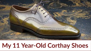 My 11yearold Corthay shoes [upl. by Murdoch]