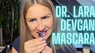 dr lara devgan mascara  first impression amp wear test [upl. by Ring246]