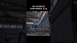 My Overfull Confidence 🗿🔥 shorts freefire viralshorts trendingshorts ff rajeshyt94ff [upl. by Natalina]