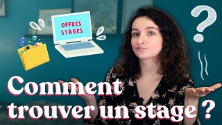 Comment trouver un stage  ✨ [upl. by Hersch]