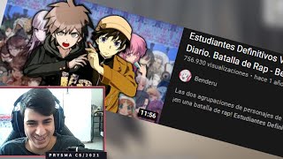 Estudiantes Definitivos Vs Portadores de Diario Batalla de Rap  Benderu  REACCION [upl. by Amiarom266]