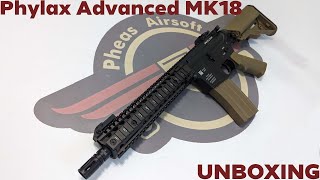 UNBOXING Phylax Advanced MK18  Specna base but tweaked [upl. by Pacifa]