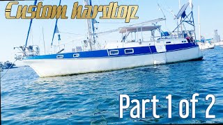 Custom boat hardtop  pilot house build part 1 Ep9 [upl. by Kristo358]