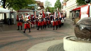 Gildefest Wildeshausen Wecken durch das Tambourkorps am Dienstag [upl. by Paris443]