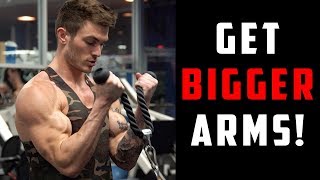 Biceps amp Triceps Workout  8 Arm Exercises for Bigger Arms  V SHRED [upl. by Vena]