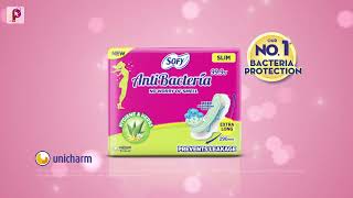 Sofy No 1 Bacteria Protection Sanitary Napkin [upl. by Harper]