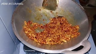 RESEP KERING TEMPE KACANG TANAH RENYAH [upl. by Cristabel]