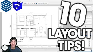 Faster Plan Creation in LAYOUT from SketchUp 10 Vital Tips [upl. by Inger]