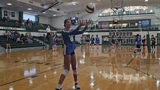 103024  Prescott High v Flagstaff Girls Volleyball Frosh [upl. by Ikairik]