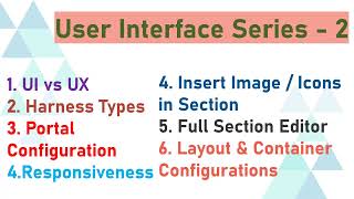 13 HARNESS in PEGA  Section Rule in PEGA  LAYOUTS in PEGA  CONTAINERS in PEGA  UX vs UI [upl. by Golub601]