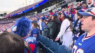 Buffalo Bills Fans sing Mr Brightside Bills Dolphins Game [upl. by Kavanagh]