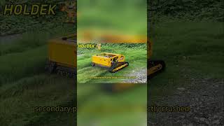 Remote Control Crawler Mower OffRoad Tankremotecontrolmower farming lawnmower mower machine [upl. by Vassili377]