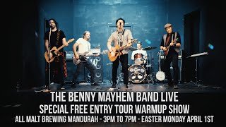 Benny Mayhem  All Malt Brewing Mandurah  Monday 1 April 2024 [upl. by Anilemrac610]