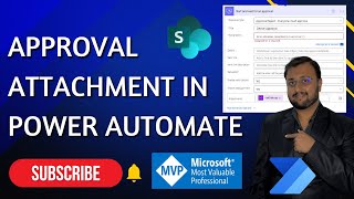 Flow Approval Attachments in Power Automate [upl. by Mendelsohn199]