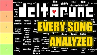 Every DELTARUNE Song Analyzed amp Ranked [upl. by Rosenblum]