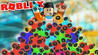 BUILDING A FIDGET SPINNER FACTORY IN ROBLOX  Roblox Fidget Spinner Tycoon Gameplay [upl. by Nosnar]