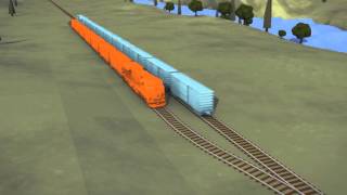 Sidings make rail networks operate more efficiently [upl. by Bottali273]