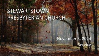 November 3 2024 SPC Sunday Service [upl. by Cutlerr63]