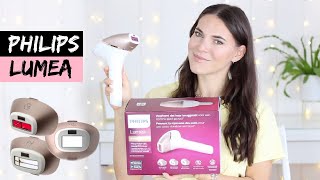 PHILIPS LUMEA IPL  Anwendung amp Erfahrung DAUERHAFTE HAARENTFERNUNG  Pia Pietsch [upl. by Randa]