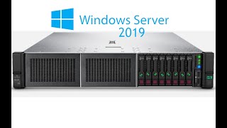 HPE ProLiant DL380  Gen10  Windows Server 2019 STND installation [upl. by Luann]