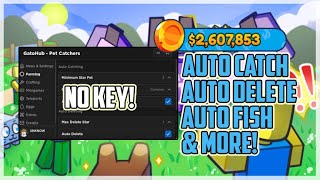 🐾RELEASE Pet Catchers Script Hack • Auto Farm No Key Roblox [upl. by Nedrob]