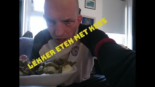 AARDAPPELEN MET BOONTJES EN EEN SCHNITZEL EN EEN TOETJE  LEKKER ETEN MET KEES 256 [upl. by Burch]