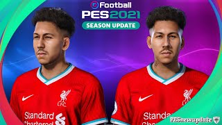 PES 2021PES 2020 Faces Roberto Firmino by DizzeeSpellz [upl. by Adelia]