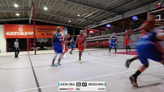 New Era vs Rebound  19092024 liga domo [upl. by Spanjian]