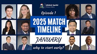 2025 Match Timeline January  Rotations  Research  ERAS  Interviews [upl. by Ellerd644]