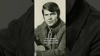 Glen Campbell Was A true Pioneer To Country🕊️glencampbell singer fy shorts icon country [upl. by Afra]