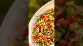 Shirazi Salad Recipe  Persian Cucumber Tomato Salad Easy Salad Recipe cookingasmrfoodshorts [upl. by Iand]