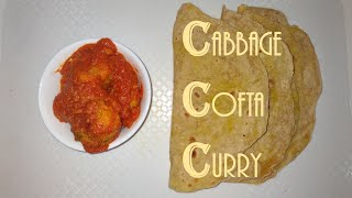 Cabbage Kofta Curry  How to make easy kofta recipe [upl. by Kubetz]