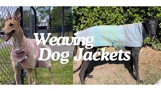 Weaving Dog Jackets on a Rigid Heddle Loom [upl. by Ahseyn]