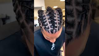 Short dreadlocks styles for Black Men and womenBarrel twists locstylesdreadstyles for short locs [upl. by Einahpts742]