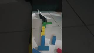 domino fun kids game shorts [upl. by Einahpit428]