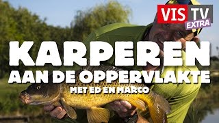 VisTV Extra 20  Karperen aan de opppervlakte met Ed en Marco [upl. by Candless]