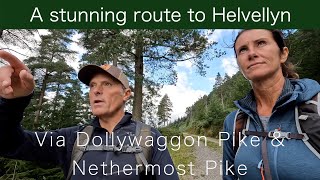 Lake District Walks A Stunning Route To Helvellyn via Dollywaggon Pike amp Nethermost Pike  4K [upl. by Cort]