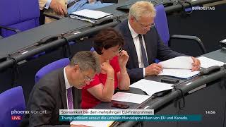 Bundestag Debatte über den Finanzrahmen der EU vom 08062018 [upl. by Ainegul]