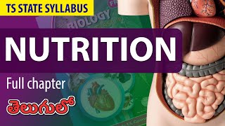 Nutrition Full Lesson  Nutrition 10th biology full chapter 1  TS syllabus 10th science ch1 [upl. by Hoxsie]